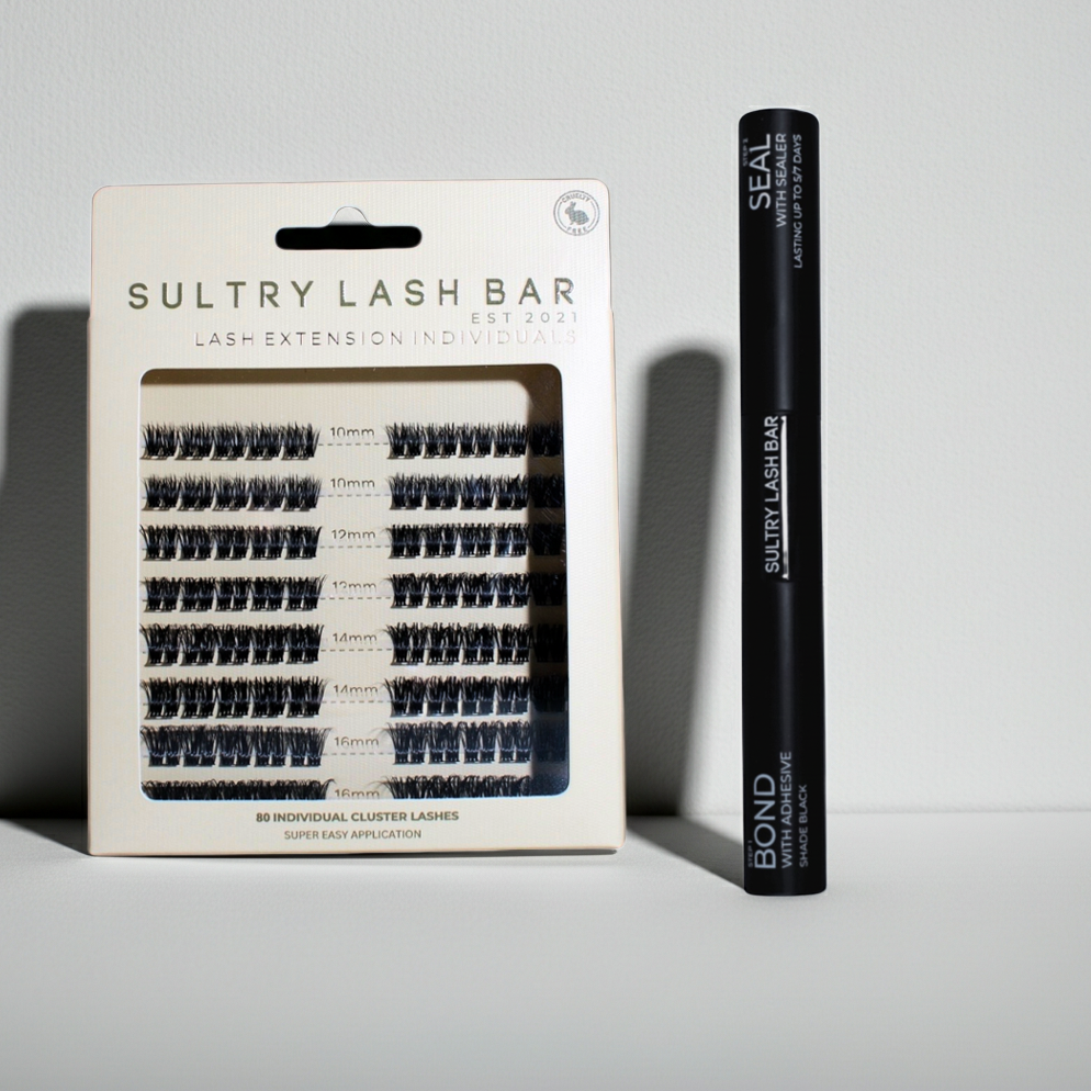 2 pcs Kit SL04 Cluster DIY lashes + Bond/Seal
