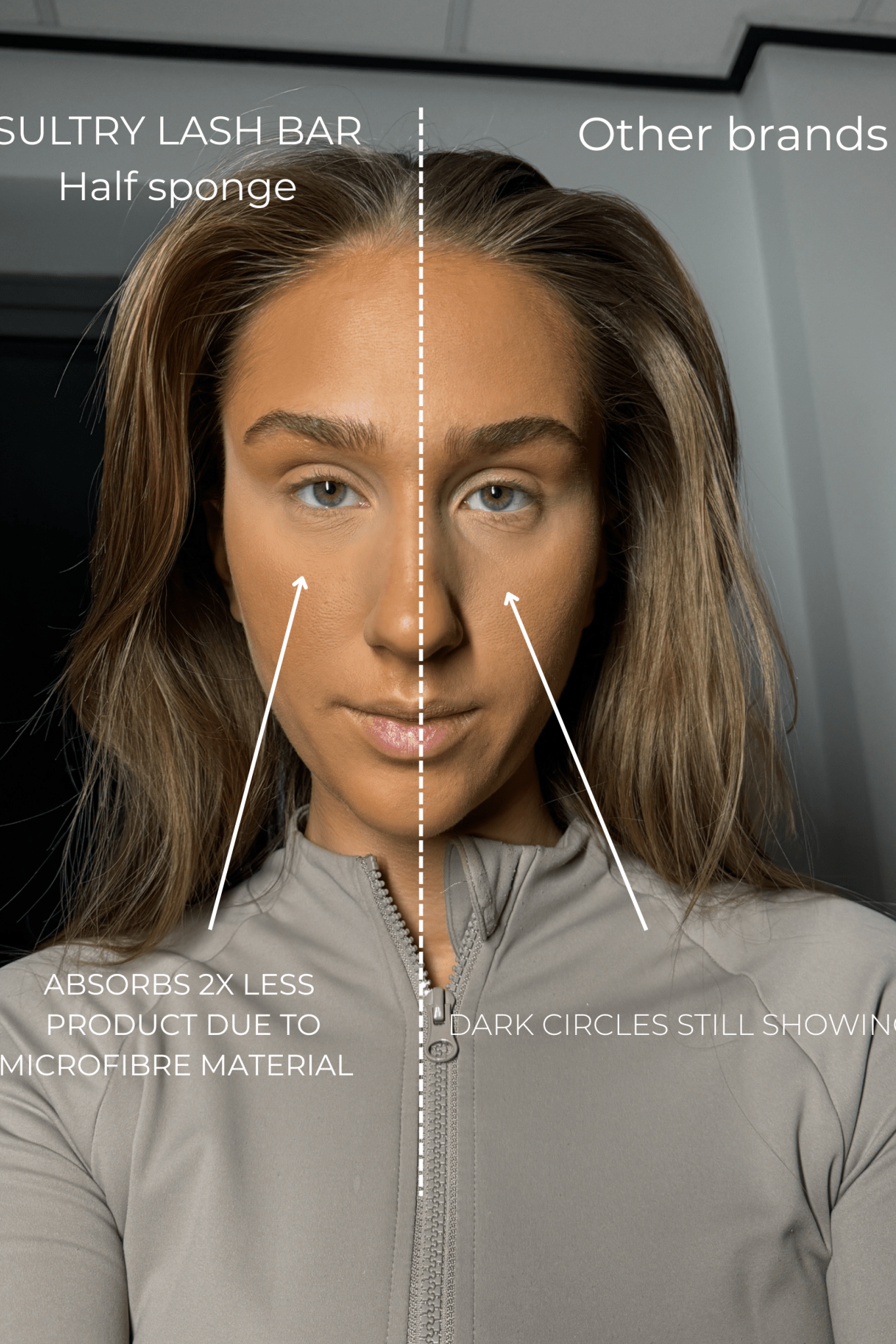 Half Foundation Sponge - Beauty Blenders Make Up Sponge | Soft Beauty Sponge Blender.