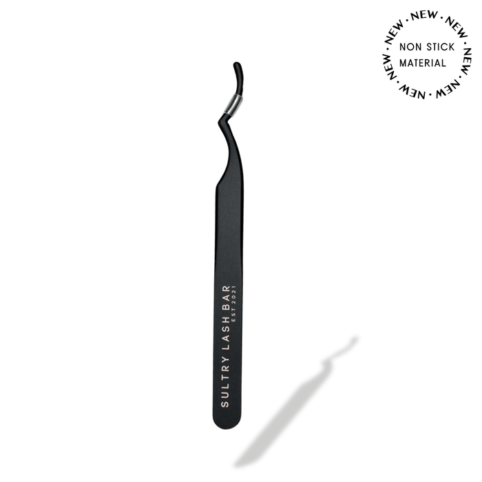 Non Stick material cluster lash tweezers