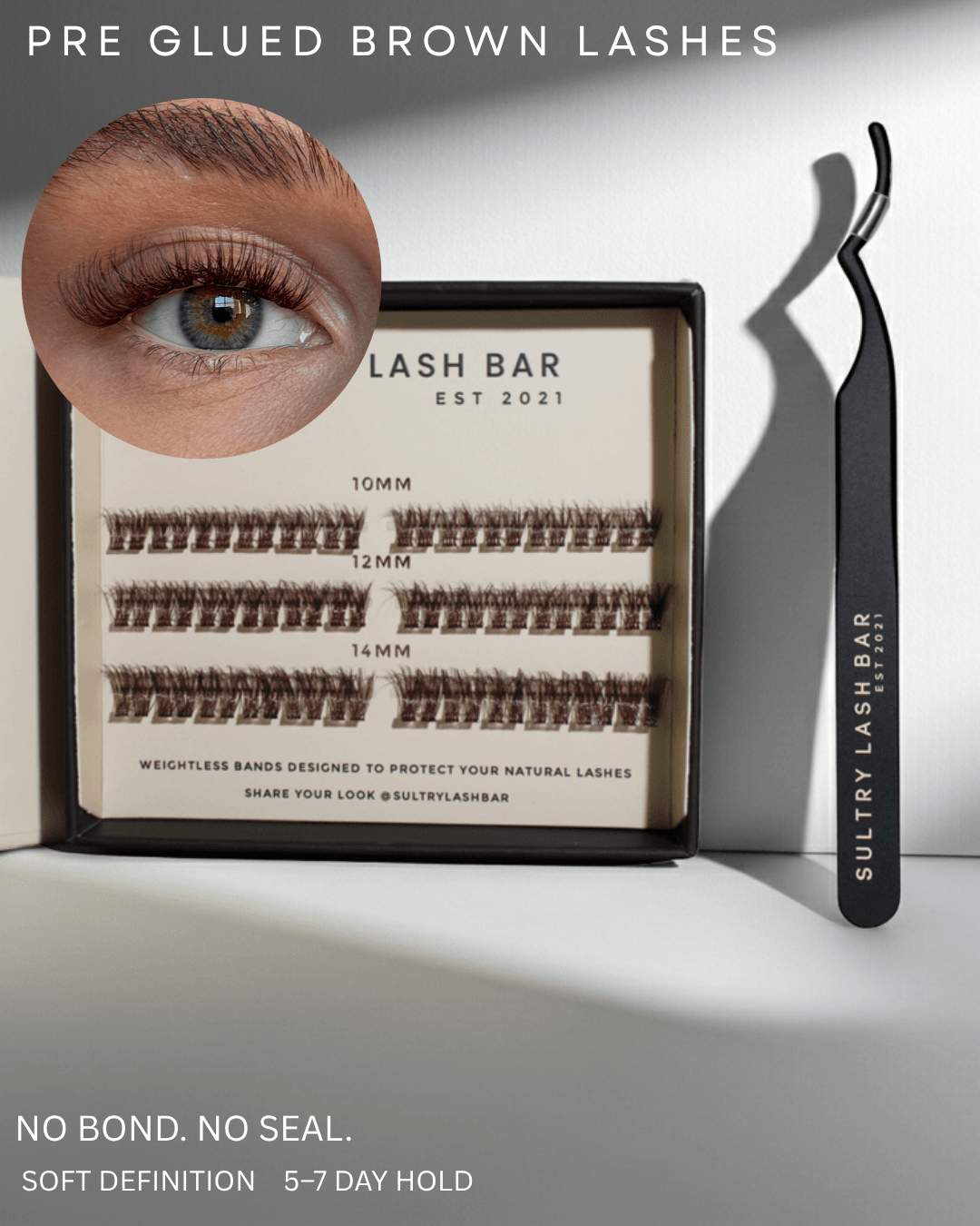 Pre glued wispy hybrid essentials kit SL27