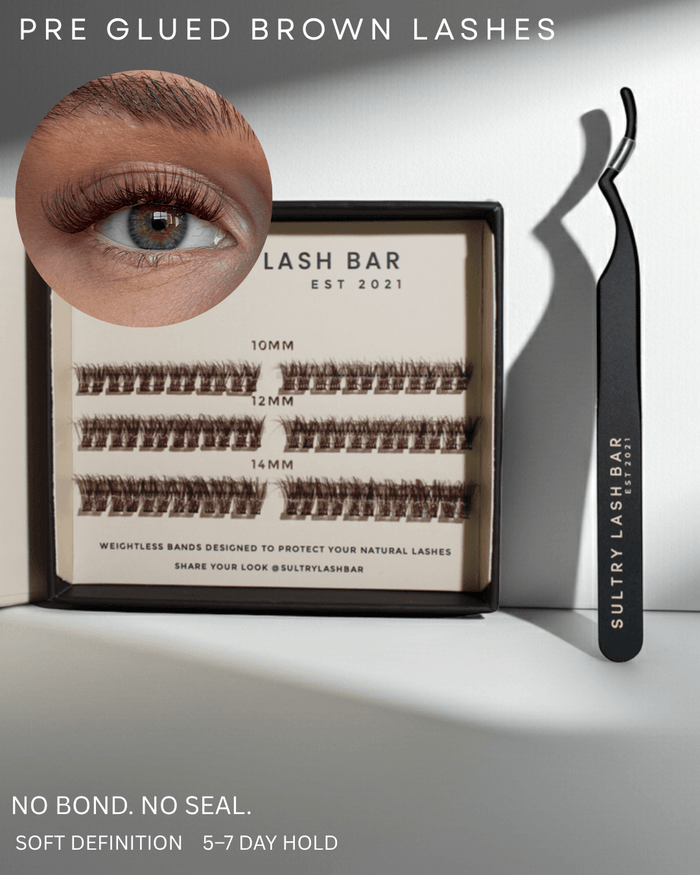 Pre glued wispy hybrid essentials kit SL27