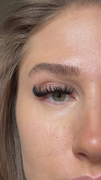 SL17cc Russian effect cluster lashes