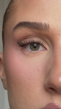 SL25 Natural premium cluster lashes