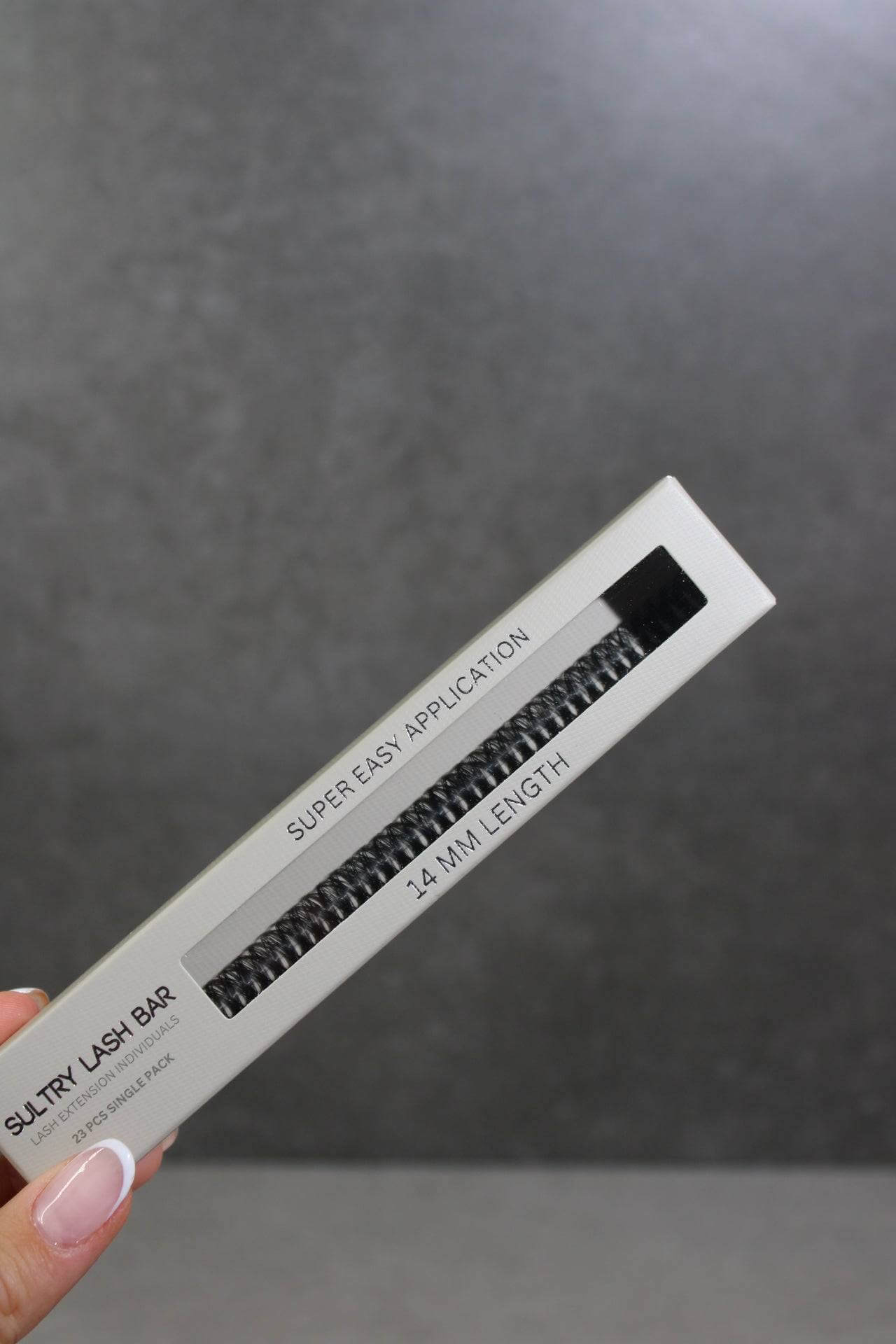 SL01 SINGLE Length DIY Individual Eyelash Extensions 23pcs.
