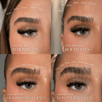 SL04 Premium D curl Hybrid lashes