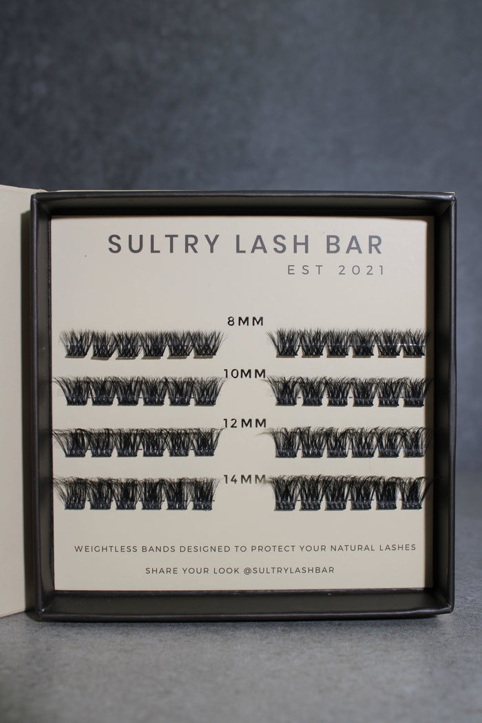 SL19 Feather like premium cluster lashes