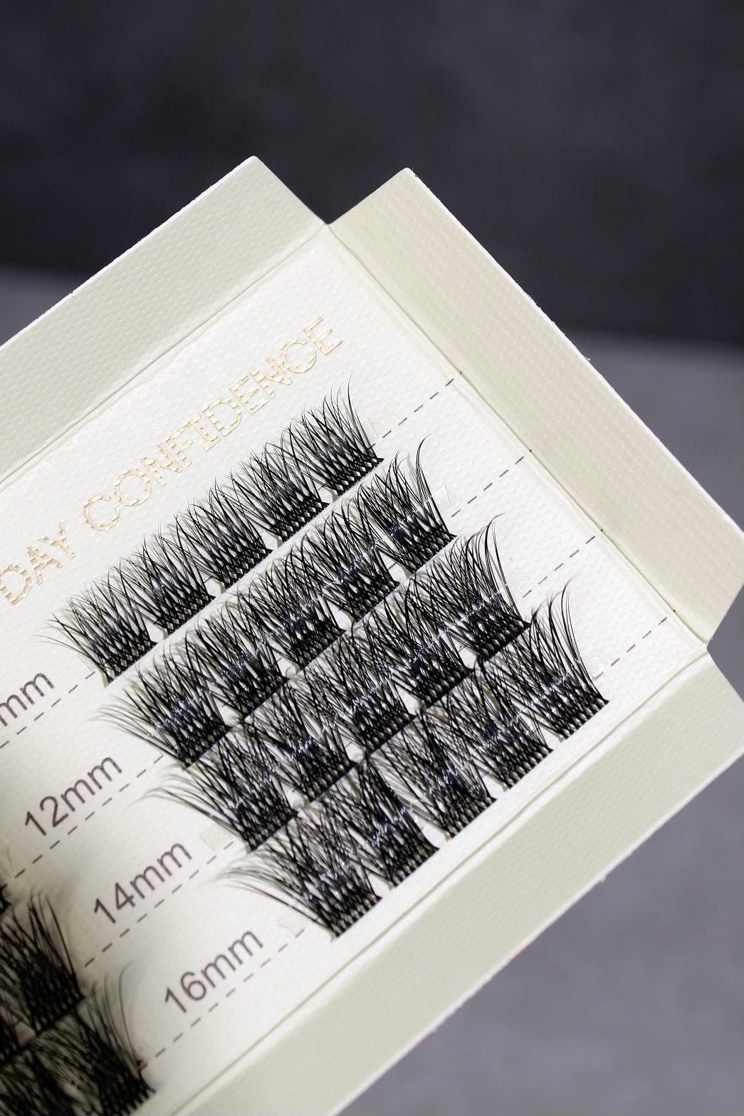 SL21 Cluster Lashes C-curl.