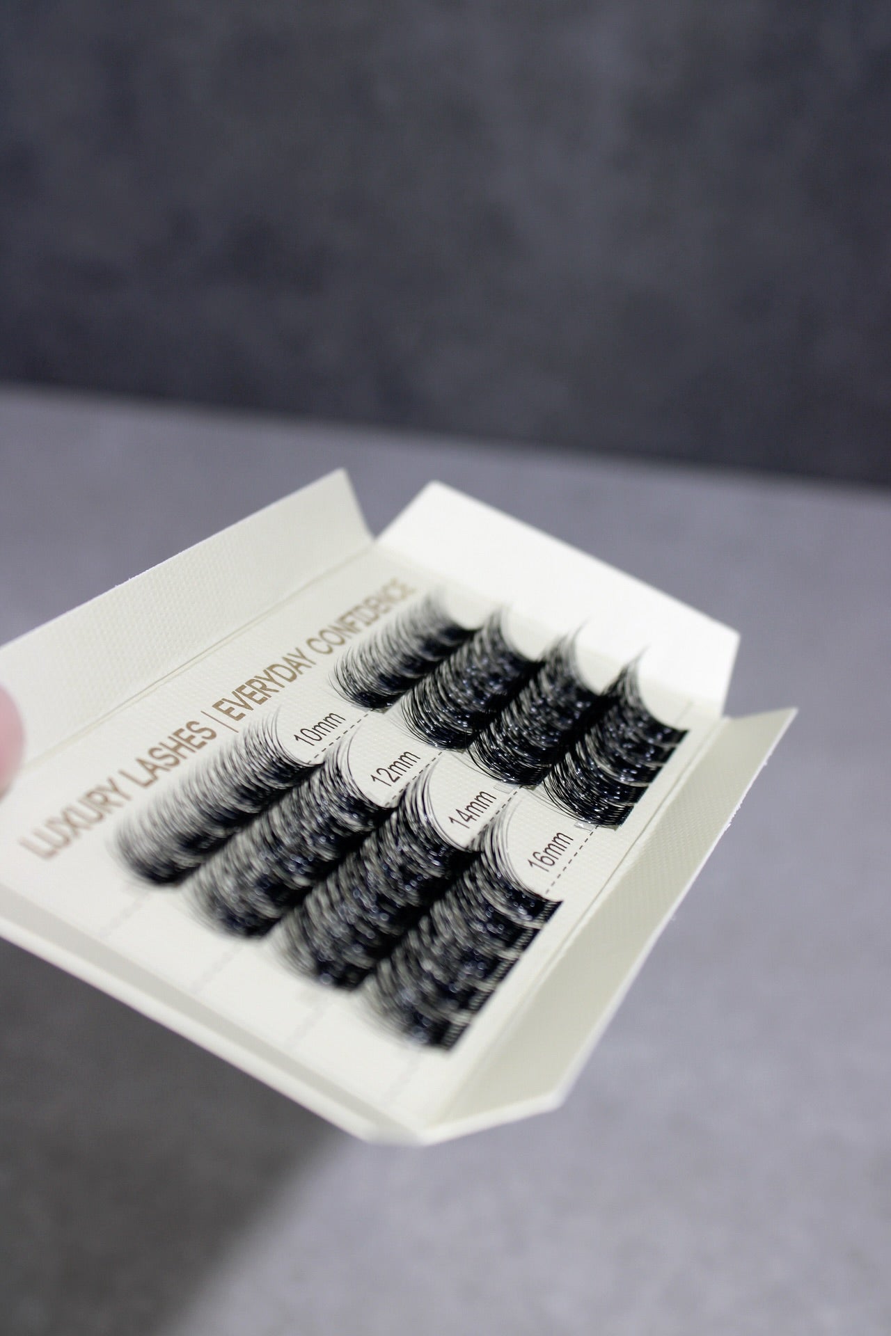 SL21 Cluster Lashes C-curl.