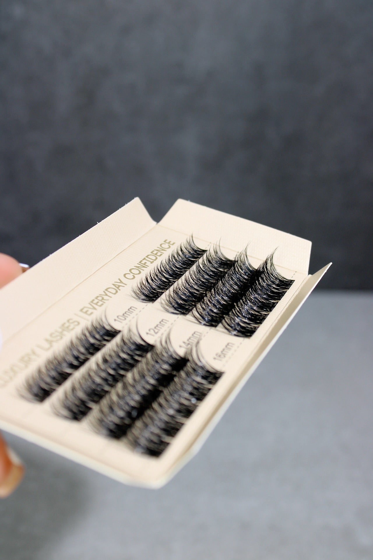 SL24 Cluster lashes C-curl