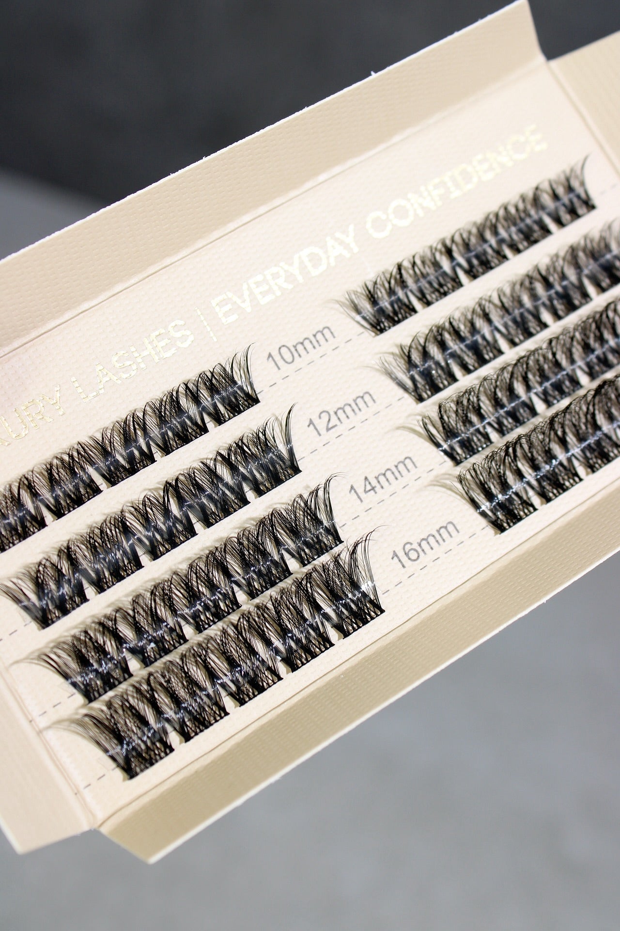 SL24 Cluster lashes C-curl