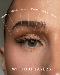 SL26 Natural premium cluster lashes
