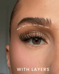 SL26 Natural premium cluster lashes
